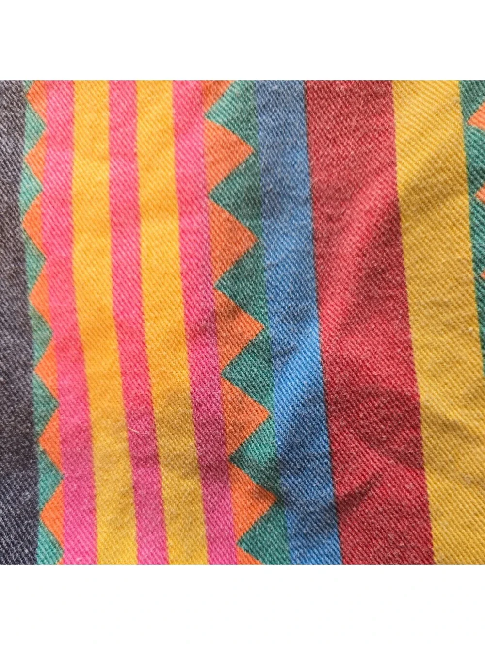 Vtg Womens Aztec High Rise Shorts Colorful Festival Palmettos 28